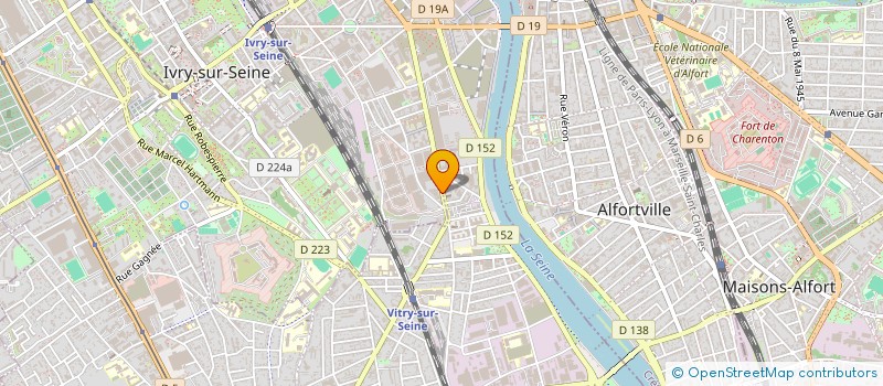 localisation de l'entreprise CONGO EXPEDITION à IVRY-SUR-SEINE