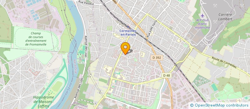 localisation de l'entreprise CONGO NA PARIS à CORMEILLES-EN-PARISIS