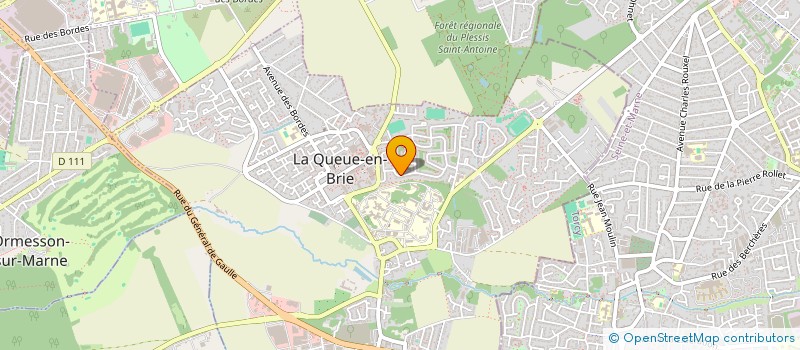 localisation de l'entreprise CONGO NUMBER ONE - CONGO NUMERO UN - CONGO - NUMERO 1 - CONGO NUMERO 1 - CONGO BO MOKO  LA QUEUE-EN-BRIE