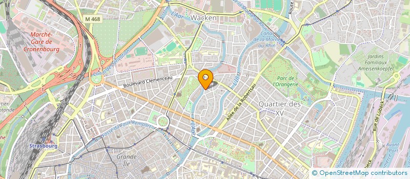 localisation de l'entreprise CONGR DIACONNESSES BETHESDA STRASBOURG à STRASBOURG