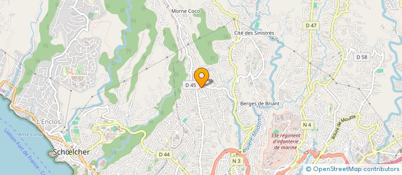 localisation de l'entreprise CONGRE SOEURS ST PAUL CHARTRES  FORT-DE-FRANCE