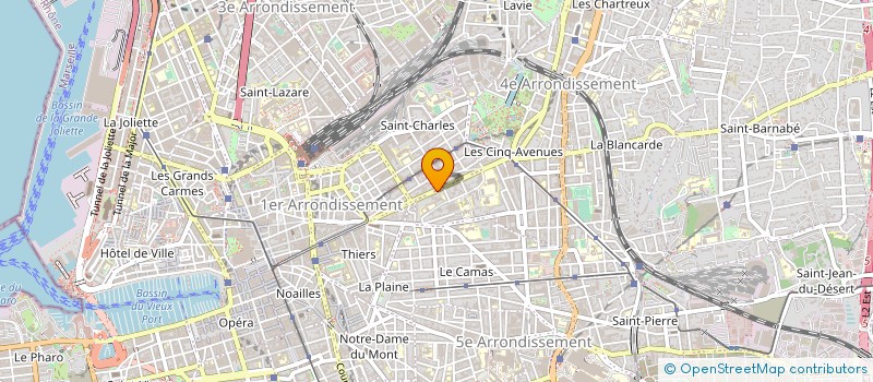 localisation de l'entreprise CONGREG SACRE COEUR PERES TIMON DAVID à MARSEILLE