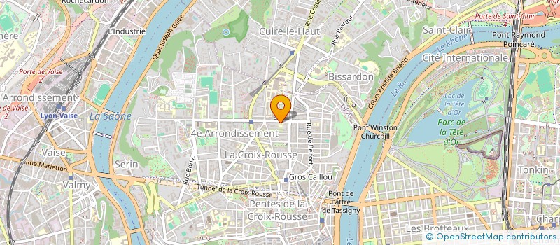 localisation de l'entreprise CONGREG SOEURS ST FRANCOIS ASSISE à LYON