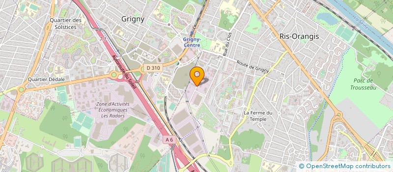 localisation de l'entreprise CONGREGATION APOSTOLIQUE NOUVEL ALLIANCE à RIS-ORANGIS