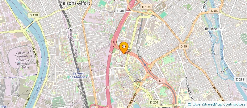 localisation de l'entreprise CONGREGATION BAPTISTE EVANGELIQUE EN FRANCE  CRETEIL