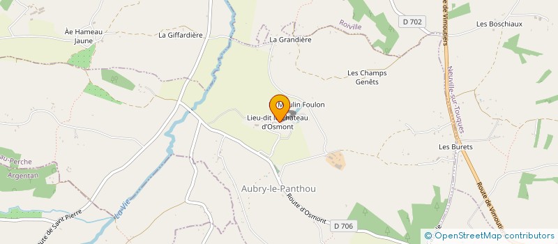 localisation de l'entreprise CONGREGATION DACHANG VAJRADHARA-LING à AUBRY-LE-PANTHOU