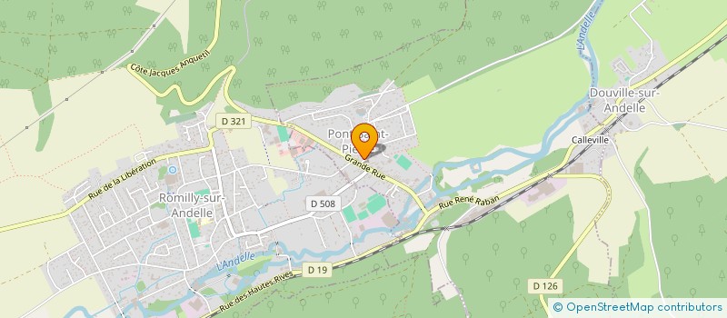 localisation de l'entreprise CONGREGATION DE LA MISSION  PONT-SAINT-PIERRE