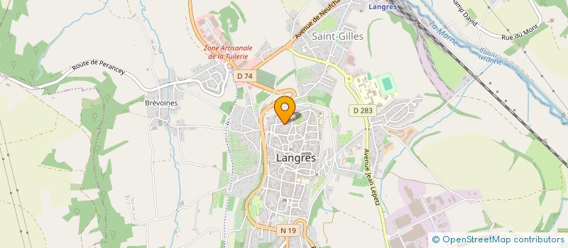localisation de l'entreprise CONGREGATION DE LA PROVIDENCE à LANGRES