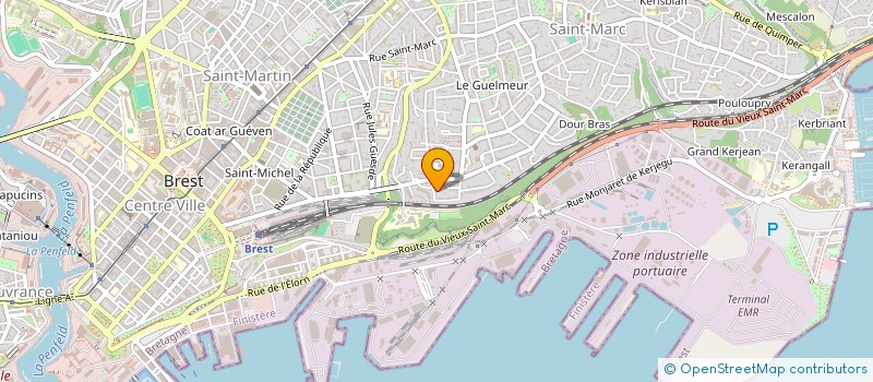 localisation de l'entreprise CONGREGATION DE LA RETRAITE à BREST