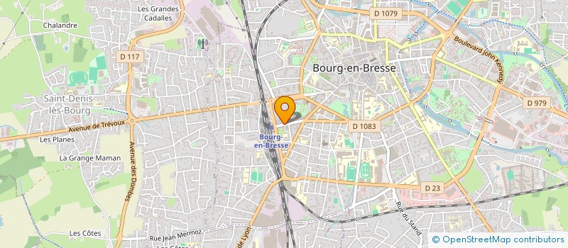 localisation de l'entreprise CONGREGATION DE SAINT JOSEPH  BOURG-EN-BRESSE