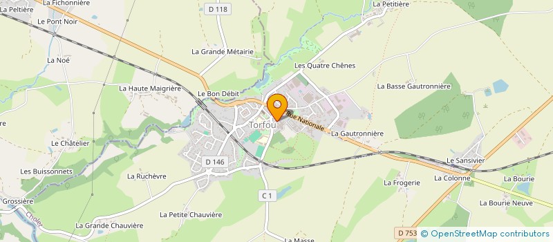 localisation de l'entreprise CONGREGATION DE SAINTE MARIE à SEVREMOINE