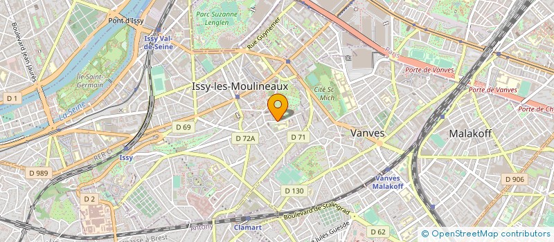 localisation de l'entreprise CONGREGATION DES FILS DE LA CHARITE à ISSY-LES-MOULINEAUX