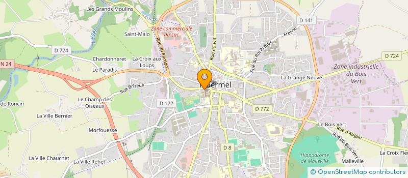 localisation de l'entreprise CONGREGATION DES FRERES DE PLOERMEL  PLOERMEL