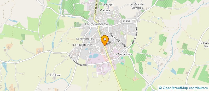 localisation de l'entreprise CONGREGATION DES SOEURS DE LA PROVIDENCE à MAUGES-SUR-LOIRE