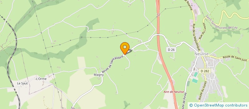 localisation de l'entreprise CONGREGATION DES SOEURS DE SAINT JEAN  AUNEUIL