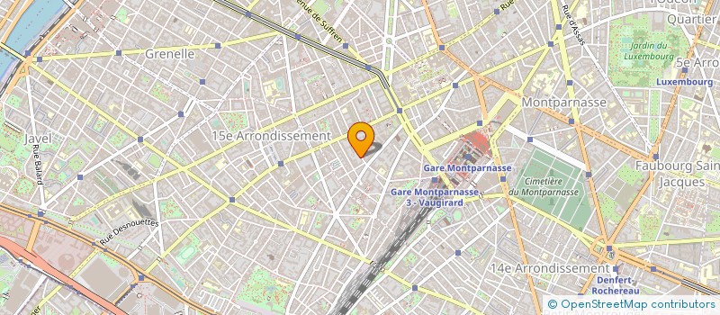 localisation de l'entreprise CONGREGATION DES SOEURS DU CHRIST à PARIS