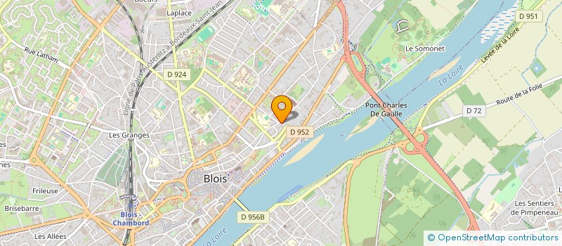 localisation de l'entreprise CONGREGATION DES SOEURS FRANCISCAINES SERVANTES DE MARIE  BLOIS