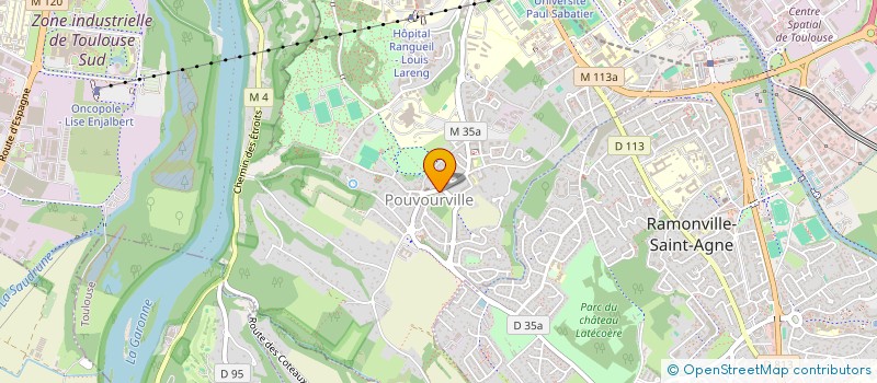 localisation de l'entreprise CONGREGATION DES SOEURS NOTRE DAME DE LA PAIX  TOULOUSE