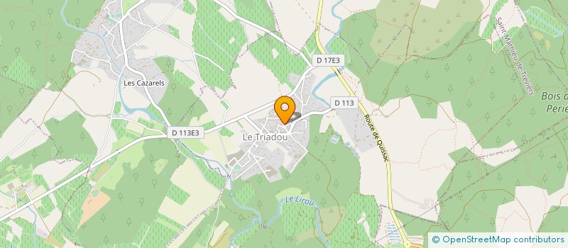 localisation de l'entreprise CONGREGATION DOMINICAINES DES TOURELLES  SAINT-MATHIEU-DE-TREVIERS