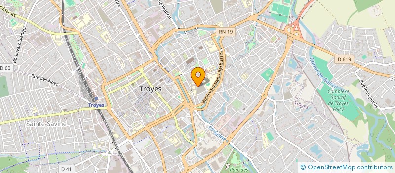 localisation de l'entreprise CONGREGATION DU BON SECOURS  TROYES