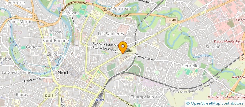 localisation de l'entreprise CONGREGATION IMMALEE CONCEPT  NIORT