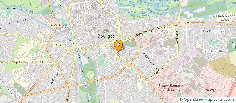 localisation de l'entreprise CONGREGATION MARIE IMMACULEE  BOURGES