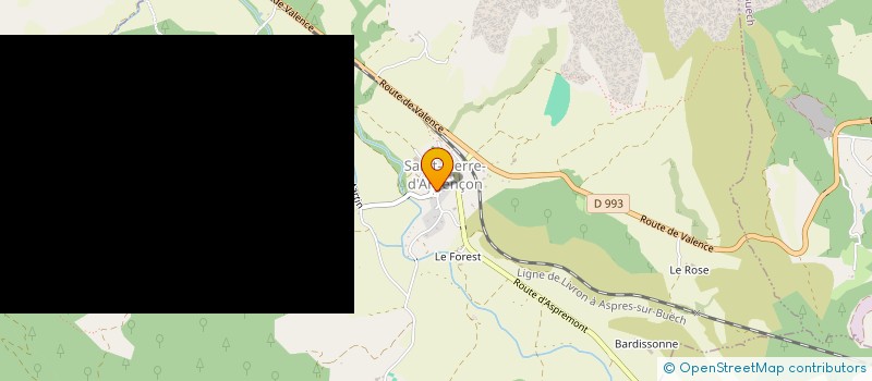 localisation de l'entreprise CONGREGATION MONASTIQUE DE LA DORMITION DE LA MERE DE DIEU  LA FAURIE