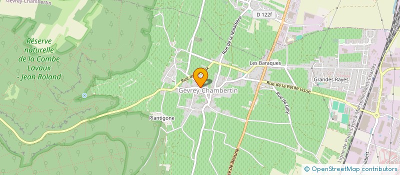 localisation de l'entreprise CONGREGATION SOEURS DOMINIC CAMPAGNES  GEVREY-CHAMBERTIN