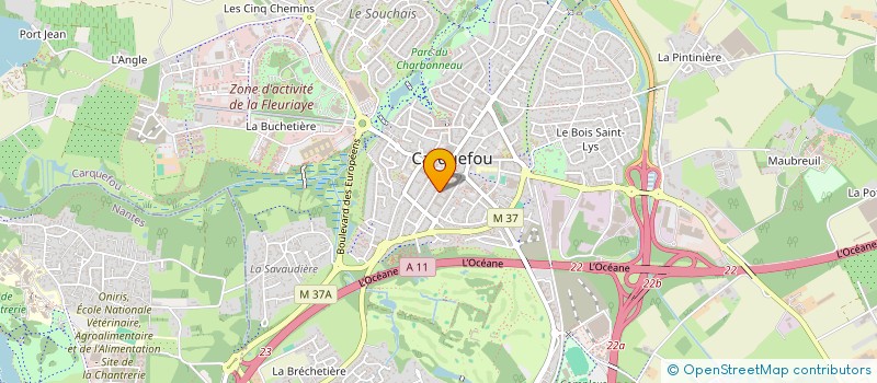 localisation de l'entreprise CONGREGATION SOEURS ST PAUL DE CHARTRES  CARQUEFOU