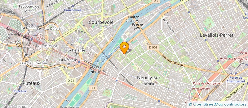 localisation de l'entreprise CONGREGATION SOEURS ST THOMAS à NEUILLY-SUR-SEINE