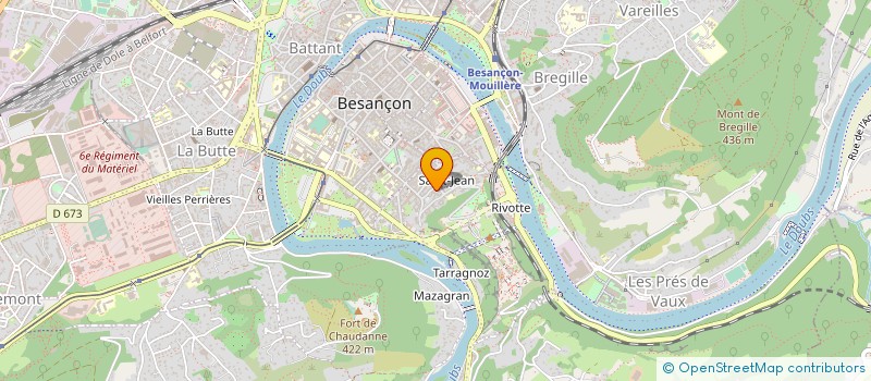 localisation de l'entreprise CONGREGATION STE FAMILLE à BESANCON