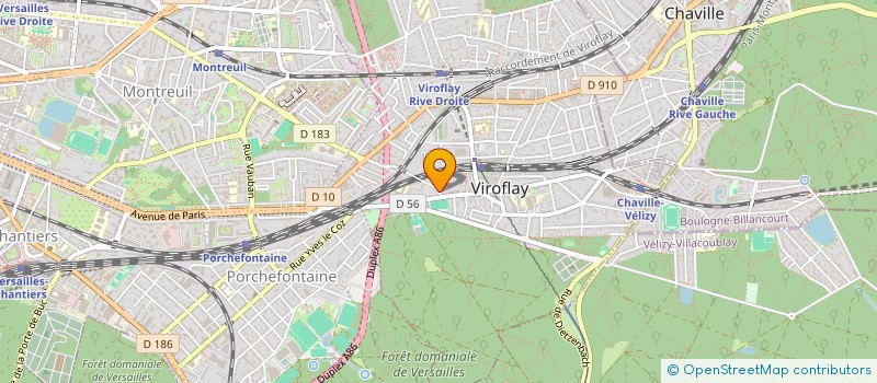 localisation de l'entreprise CONGREGUIALE  VIROFLAY