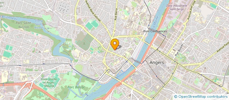 localisation de l'entreprise CONGRES DES GABONAIS DE FRANCE à ANGERS