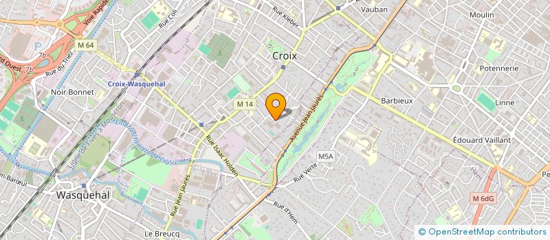 localisation de l'entreprise CONGRES MISSION LILLE  CROIX