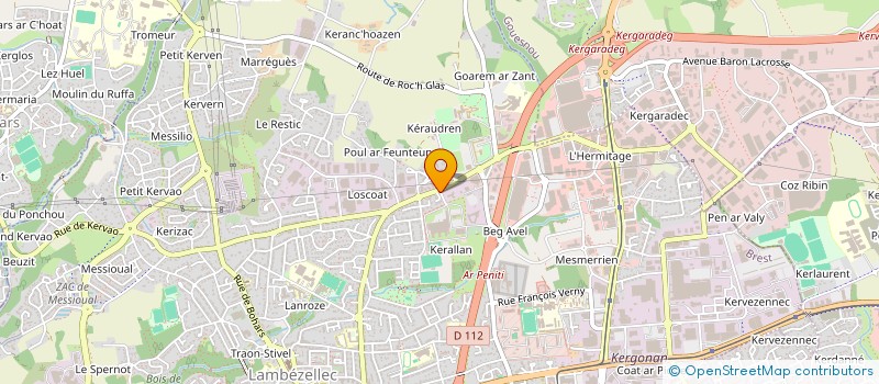 localisation de l'entreprise CONGRES NATIONAL DES SAPEURS POMPIERS à BREST