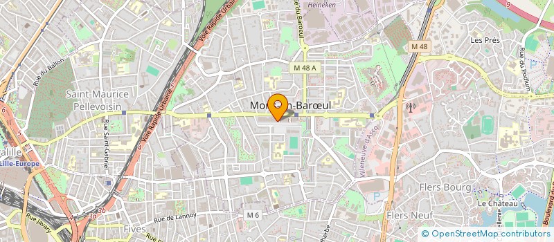 localisation de l'entreprise CONGRESS RIVE DROITE à MONS-EN-BARŒUL