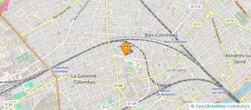 localisation de l'entreprise CONGRUENCIA EXECUTIVE COACHING à BOIS COLOMBES