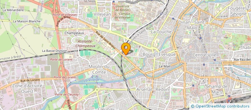 localisation de l'entreprise CONIAC  RENNES