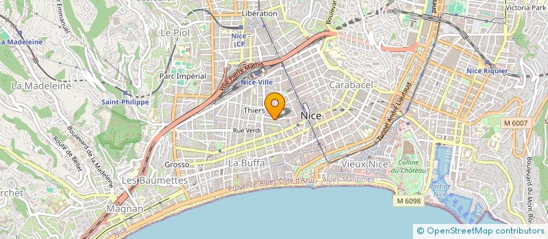 localisation de l'entreprise CONICDER  NICE