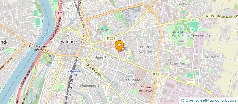 localisation de l'entreprise CONICIS  VALENCE