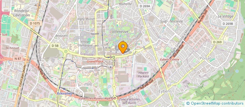 localisation de l'entreprise CONICOM à GRENOBLE