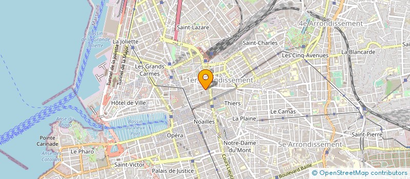 localisation de l'entreprise CONIDE à MARSEILLE