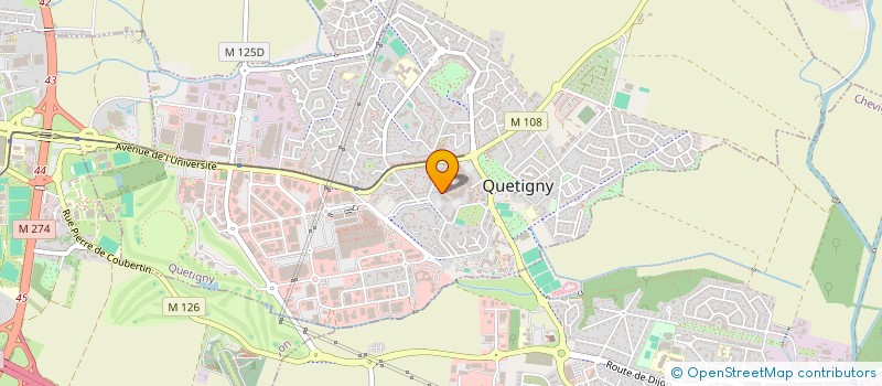 localisation de l'entreprise CONIDIS  QUETIGNY