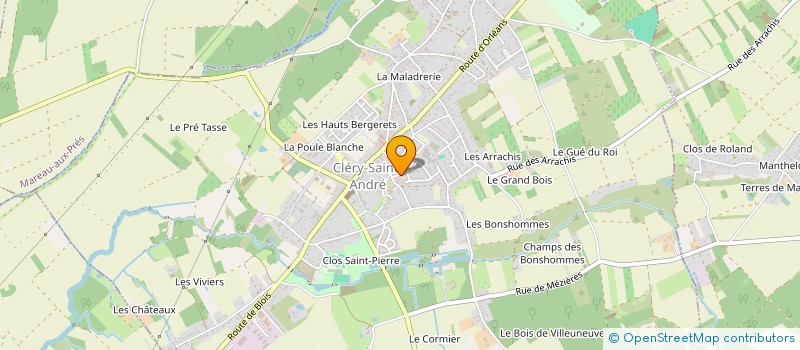 localisation de l'entreprise CONIE FRUITS à CLERY-SAINT-ANDRE