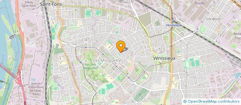 localisation de l'entreprise CONIGLIO MEHDY TAXI BUSINESS  VENISSIEUX