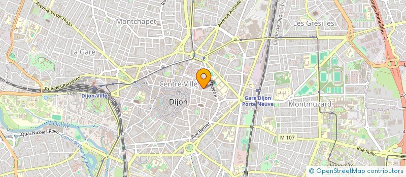 localisation de l'entreprise CONIXYS à DIJON
