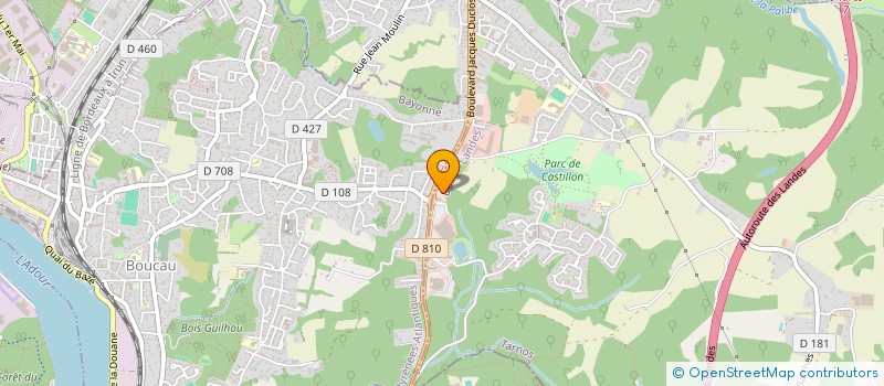 localisation de l'entreprise CONJAT PRIMEURS  TARNOS