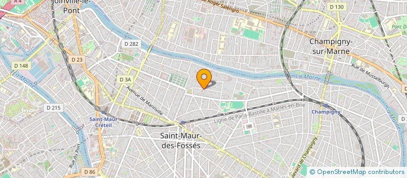 localisation de l'entreprise CONJAUD à SAINT-MAUR-DES-FOSSES