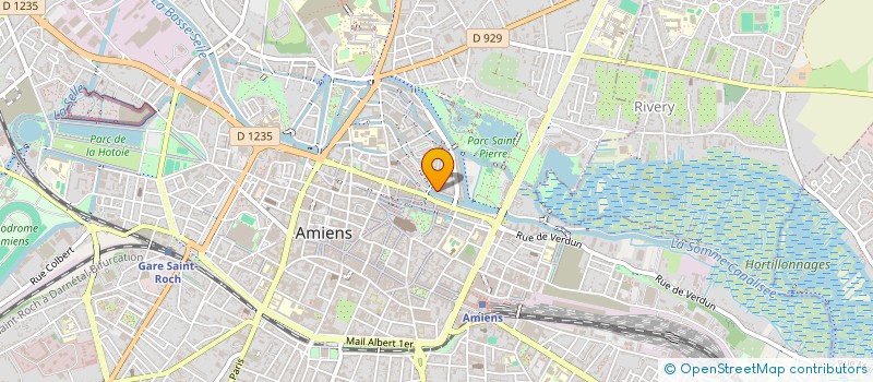 localisation de l'entreprise CONJUGAISON à AMIENS