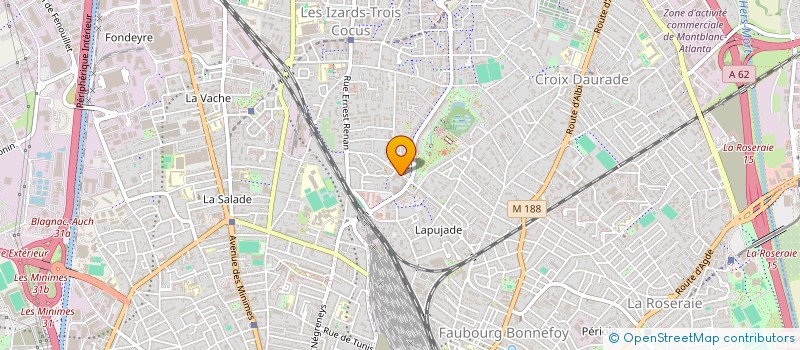 localisation de l'entreprise CONJUGUONS NOS DIFFERENCES à TOULOUSE